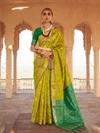 Sagarika By Ast Rich Silk Blend Zari Weaving Border Saree